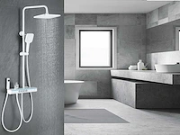 Mawialux opbouw regendoucheset - digitaal display - gunmetal grey of mat wit keuze - afbeelding 16 van  17