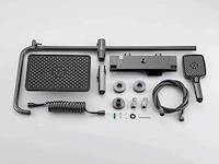 Mawialux opbouw regendoucheset - digitaal display - gunmetal grey of mat wit keuze - afbeelding 3 van  9