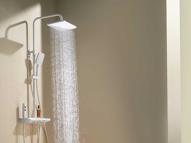 Mawialux opbouw regendoucheset - digitaal display - gunmetal grey of mat wit keuze - afbeelding 3 van  16