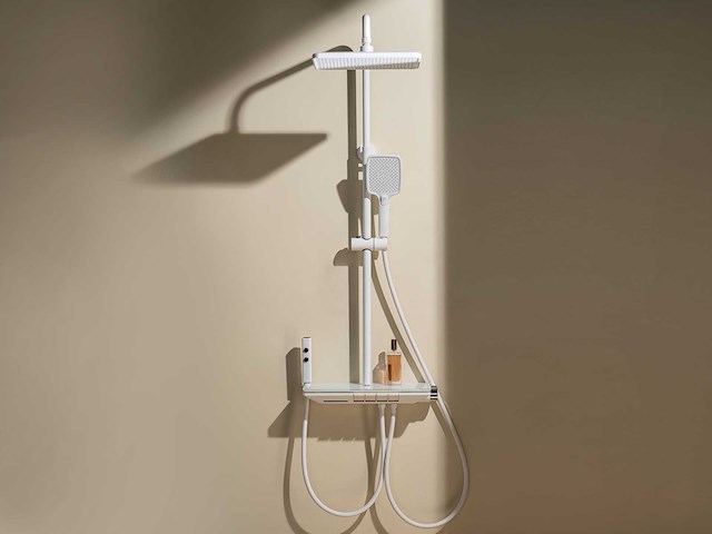 Mawialux opbouw regendoucheset - digitaal display - gunmetal grey of mat wit keuze - afbeelding 6 van  16