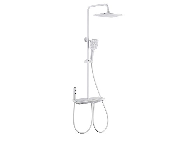 Mawialux opbouw regendoucheset - digitaal display - gunmetal grey of mat wit keuze - afbeelding 1 van  16