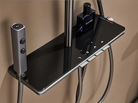 Mawialux opbouw regendoucheset - digitaal display - gunmetal grey of mat wit keuze - afbeelding 10 van  16