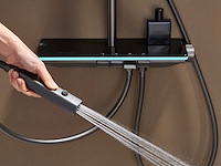 Mawialux opbouw regendoucheset - digitaal display - gunmetal grey of mat wit keuze - afbeelding 13 van  16