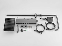 Mawialux opbouw regendoucheset - digitaal display - gunmetal grey of mat wit keuze - afbeelding 2 van  17