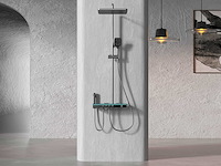 Mawialux opbouw regendoucheset - digitaal display - gunmetal grey of mat wit keuze - afbeelding 7 van  17