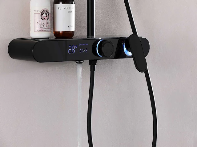 Mawialux opbouw regendoucheset - digitaal display - afbeelding 4 van  7