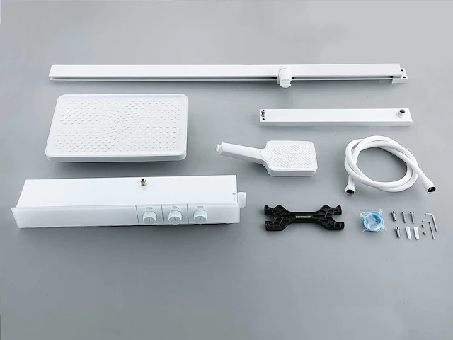 Mawialux opbouw regendoucheset - mat wit - afbeelding 11 van  22