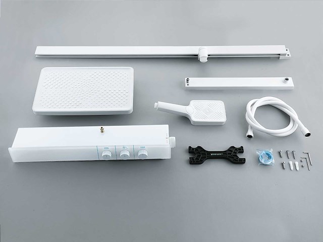 Mawialux opbouw regendoucheset - mat wit - afbeelding 11 van  22