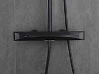 Mawialux opbouw regendoucheset - mat zwart - afbeelding 3 van  9