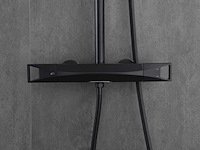 Mawialux opbouw regendoucheset - mat zwart - afbeelding 3 van  9