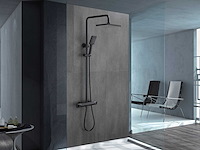 Mawialux opbouw regendoucheset - mat zwart - afbeelding 7 van  9