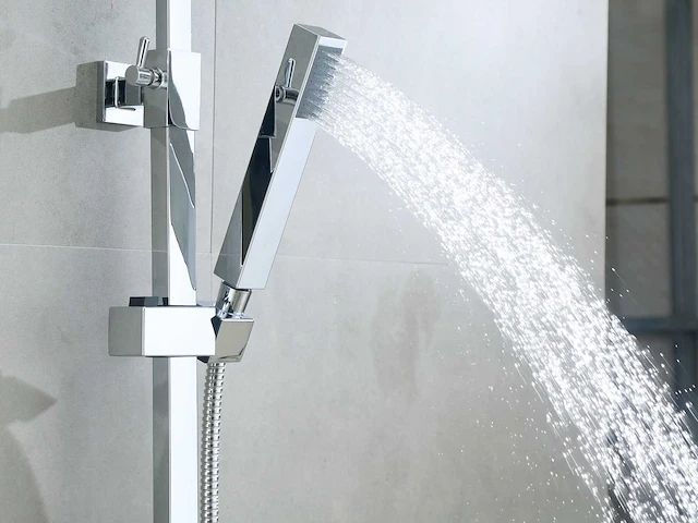 Mawialux opbouw thermostaat regendouche chroom - afbeelding 13 van  15