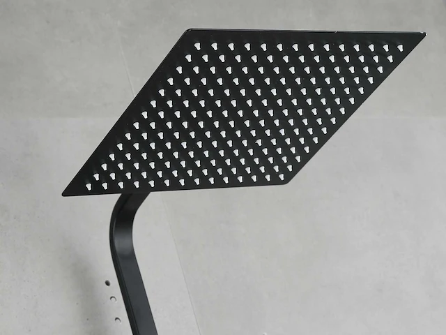 Mawialux opbouw thermostaat regendouche mat zwart - afbeelding 8 van  13