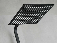 Mawialux opbouw thermostaat regendouche mat zwart - afbeelding 8 van  13