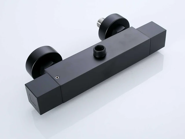 Mawialux opbouw thermostaat regendouche mat zwart - afbeelding 12 van  13