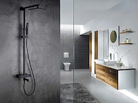 Mawialux opbouw thermostaat regendouche mat zwart - afbeelding 2 van  7