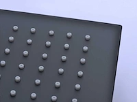 Mawialux opbouw thermostaat regendouche mat zwart - afbeelding 5 van  7