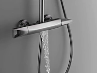 Mawialux opbouw thermostaatdouche mat zwart - afbeelding 6 van  10