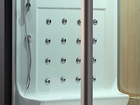 Mawialux sauna met stoomcabine wellness huis - wit - afbeelding 9 van  14