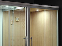 Mawialux sauna met stoomcabine wellness huis - wit - afbeelding 12 van  14