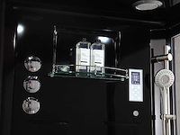 Mawialux sauna met stoomcabine wellness huis - zwart - afbeelding 11 van  12