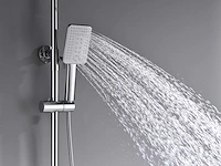 Mawialux thermostatisch opbouw regendoucheset - chroom met wit - afbeelding 6 van  29