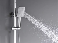 Mawialux thermostatisch opbouw regendoucheset - chroom met wit - afbeelding 7 van  29