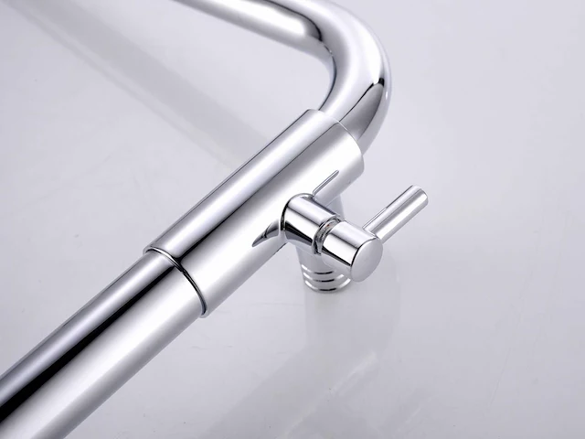 Mawialux thermostatisch opbouw regendoucheset - chroom met wit - afbeelding 18 van  29