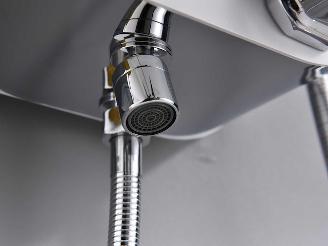 Mawialux thermostatisch opbouw regendoucheset - chroom met wit - afbeelding 4 van  29