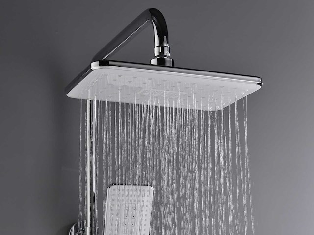 Mawialux thermostatisch opbouw regendoucheset - chroom met wit - afbeelding 25 van  29