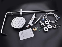 Mawialux thermostatisch opbouw regendoucheset - chroom - afbeelding 11 van  11