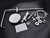 Mawialux thermostatisch opbouw regendoucheset - chroom - afbeelding 11 van  11