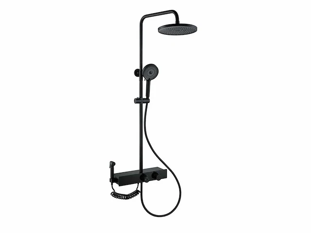 Mawialux thermostatisch opbouw regendoucheset - digitaal display - afbeelding 1 van  13