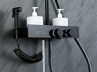 Mawialux thermostatisch opbouw regendoucheset - digitaal display - afbeelding 8 van  13