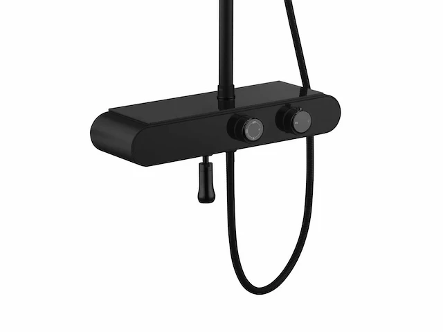 Mawialux thermostatisch opbouw regendoucheset - digitaal display - afbeelding 4 van  7