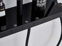 Mawialux thermostatisch opbouw regendoucheset - mat zwart - afbeelding 4 van  8