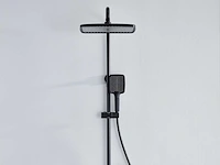 Mawialux thermostatisch opbouw regendoucheset - mat zwart - afbeelding 6 van  8