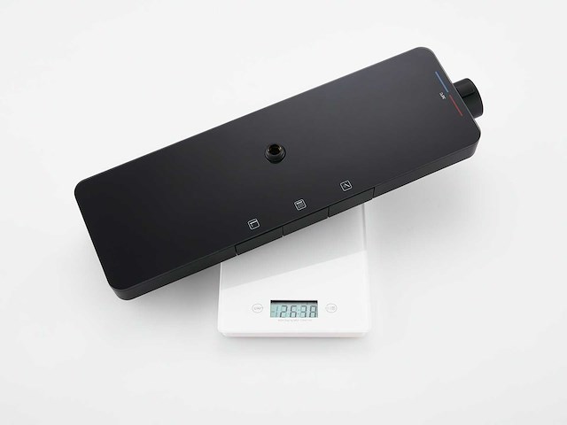 Mawialux thermostatisch opbouw regendoucheset - mat zwart - afbeelding 2 van  8