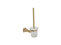 Mawialux toilet accessoire set - geborsteld goud - 4 delig - afbeelding 21 van  25