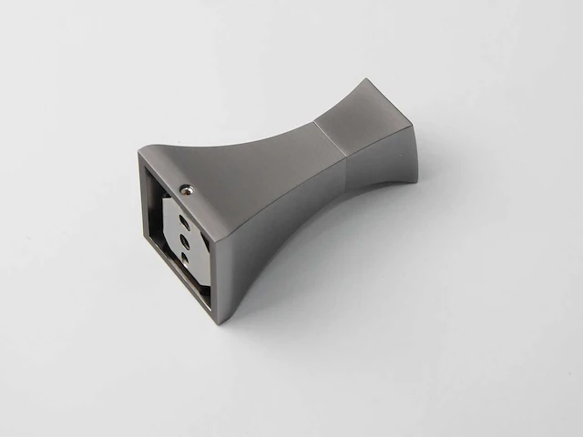 Mawialux toilet accessoire set - gunmetal grey - 4 delig - afbeelding 8 van  25