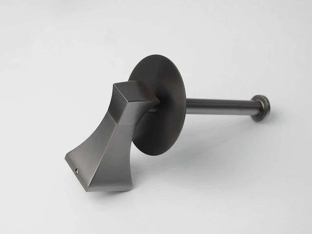 Mawialux toilet accessoire set - gunmetal grey - 4 delig - afbeelding 11 van  25