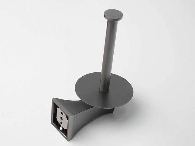 Mawialux toilet accessoire set - gunmetal grey - 4 delig - afbeelding 13 van  25