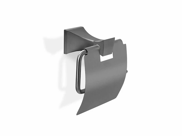 Mawialux toilet accessoire set - gunmetal grey - 4 delig - afbeelding 19 van  25