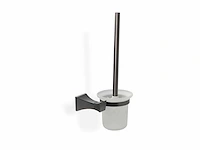 Mawialux toilet accessoire set - gunmetal grey - 4 delig - afbeelding 21 van  25