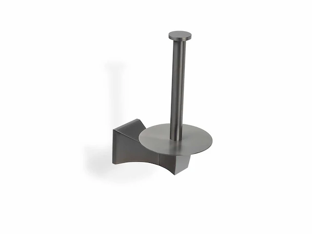 Mawialux toilet accessoire set - gunmetal grey - 4 delig - afbeelding 22 van  25