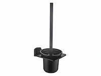 Mawialux toilet accessoire set - mat zwart - 4 delig - afbeelding 2 van  7