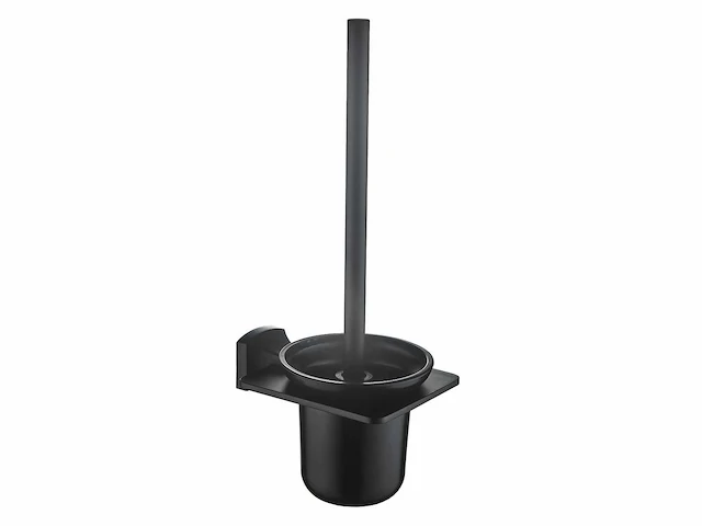 Mawialux toilet accessoire set - mat zwart - 4 delig - afbeelding 2 van  7