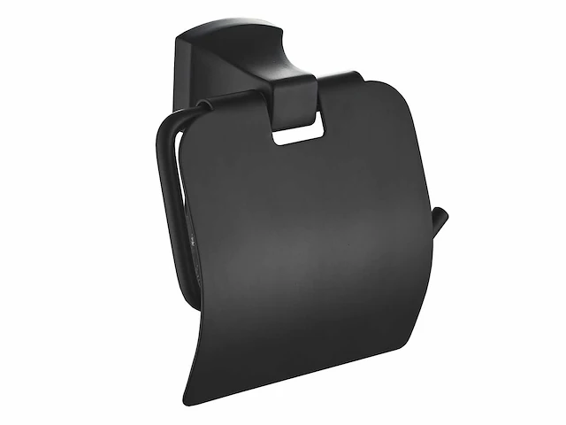 Mawialux toilet accessoire set - mat zwart - 4 delig - afbeelding 4 van  7