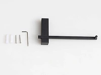 Mawialux toilet accessoire set - mat zwart - afbeelding 3 van  7