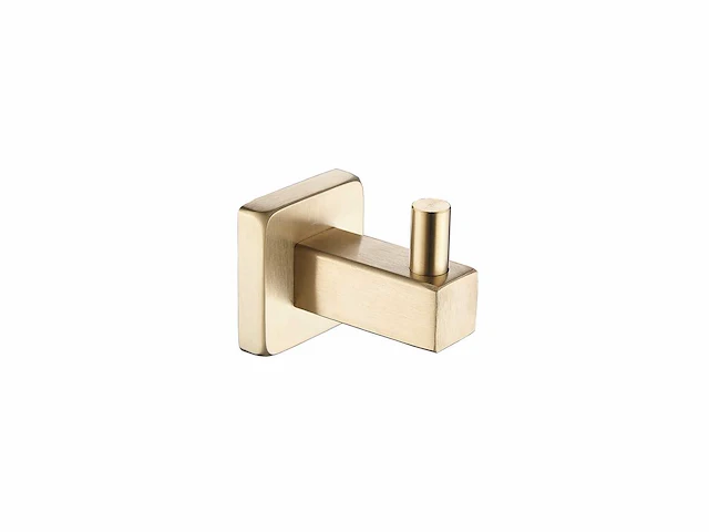 Mawialux toilet accessoire set geborsteld goud - afbeelding 3 van  8